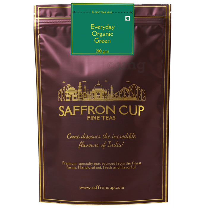 Saffron Cup Everyday Organic Green Tea