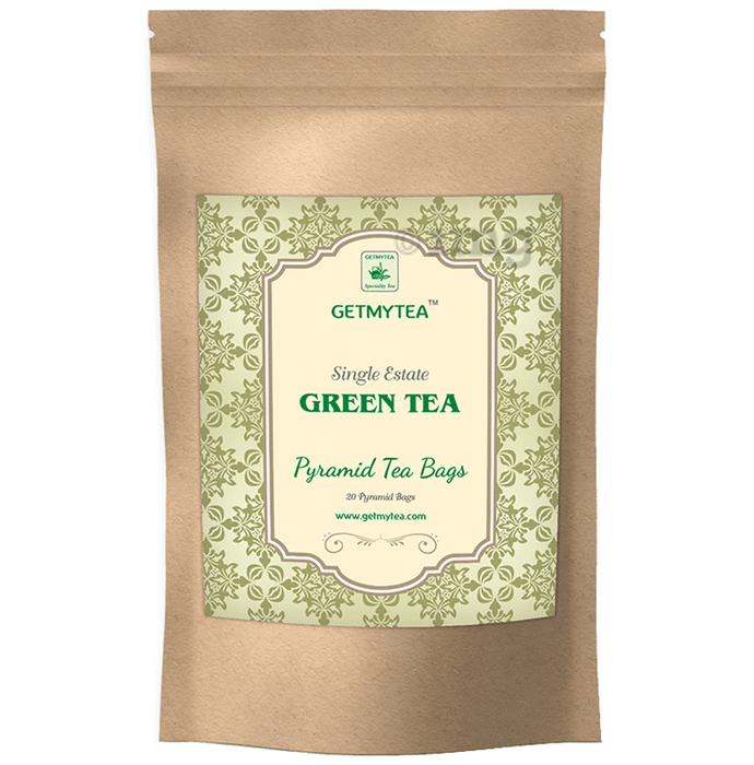 Getmytea Single Estate Green Tea Pyramid Tea Bag (2gm Each)