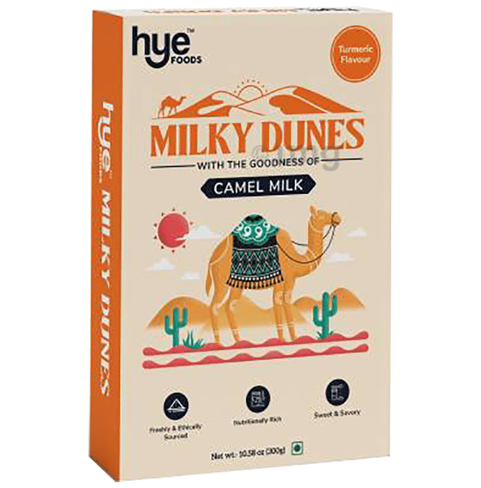 Hye Foods Milky Dunes Camel Milk | Flavour Turmeric