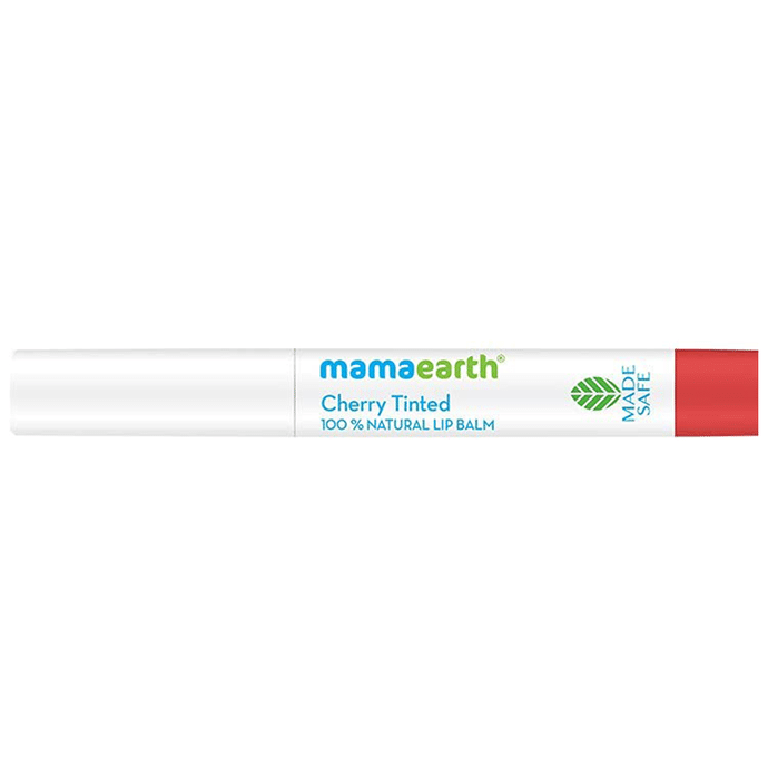 Mamaearth Cherry Tinted 100% Natural Lip Balm