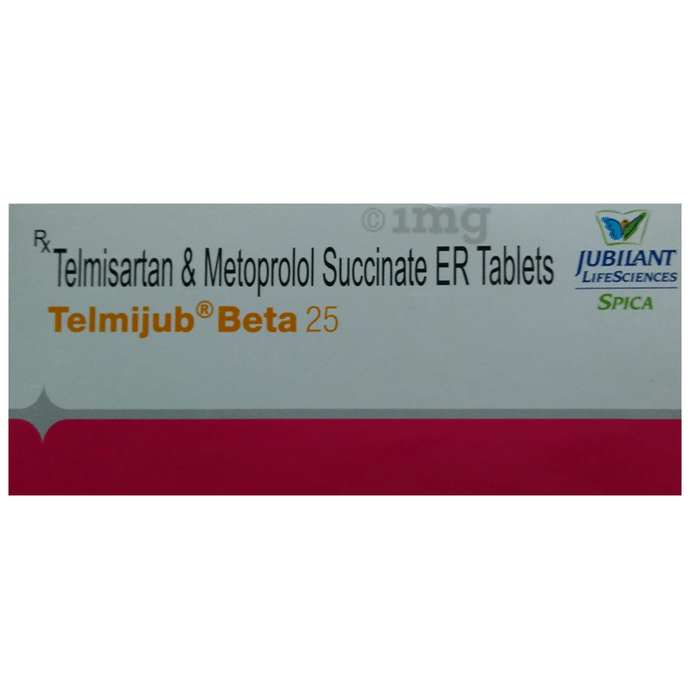 Telmijub Beta 25 Tablet ER