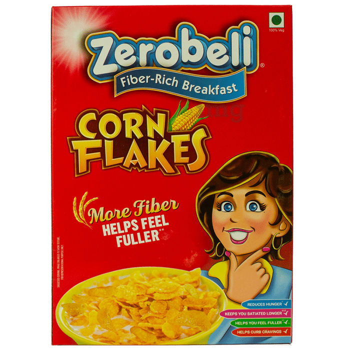 Zerobeli More Fiber Corn Flakes