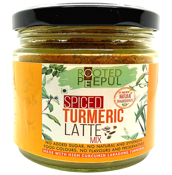 Rooted Peepul Spiced Turmeric Latte Mix