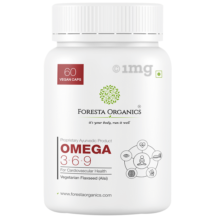 Foresta Organics Omega 3 6 9 Vegan Capsule