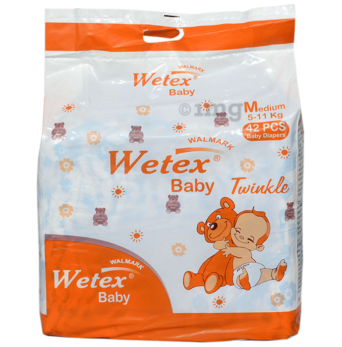 Wetex Medium Twinkle Baby Diaper