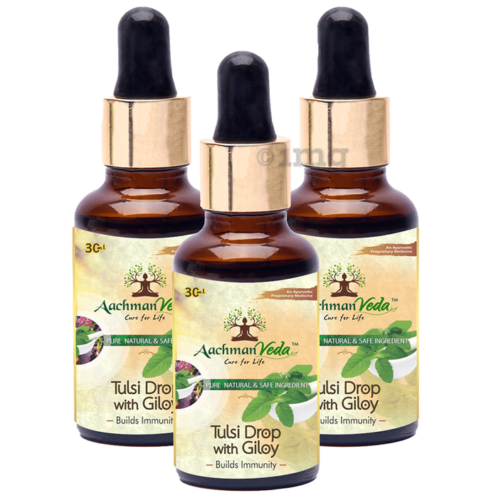 Aachman Veda Tulsi Drop with Giloy (30ml Each)