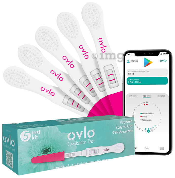 Ovlo Ovulation Test Kit LH Detection Kit for Women
