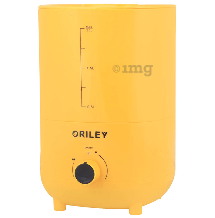 Oriley 2111B Ultrasonic Cool Mist Humidifier Manual Solid Yellow