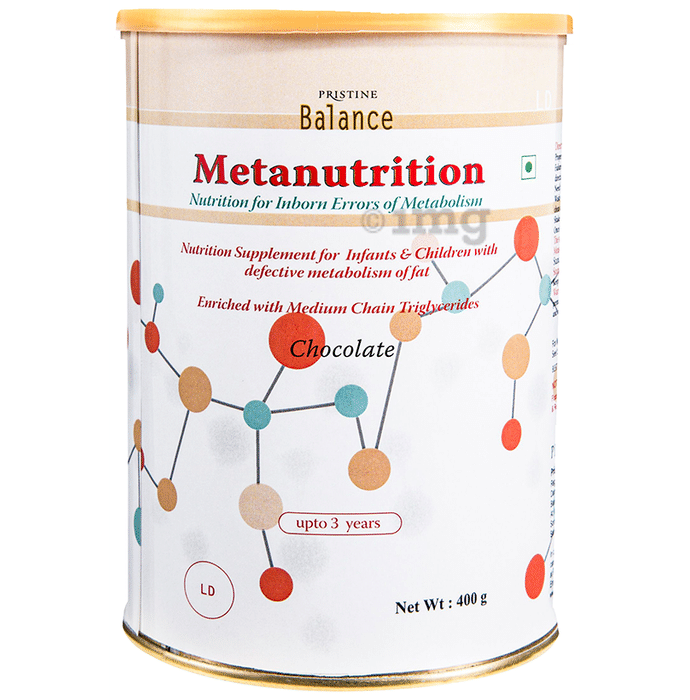 Pristine Balance Metanutrition LD (Upto 3 Years) for Metabolism | Flavour Powder Chocolate