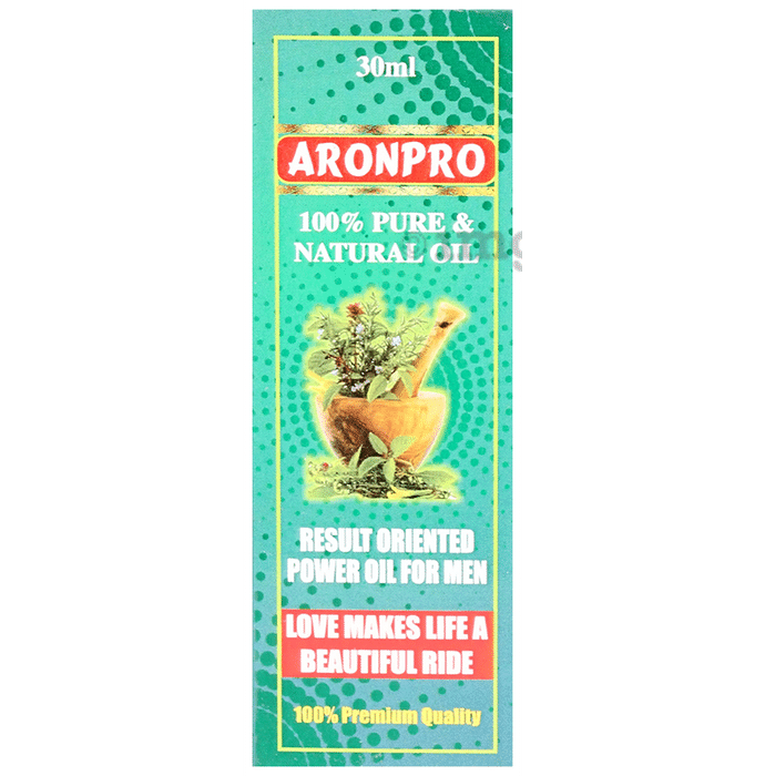 Aronpro 100% Pure & Natural Power Oil for Men Green