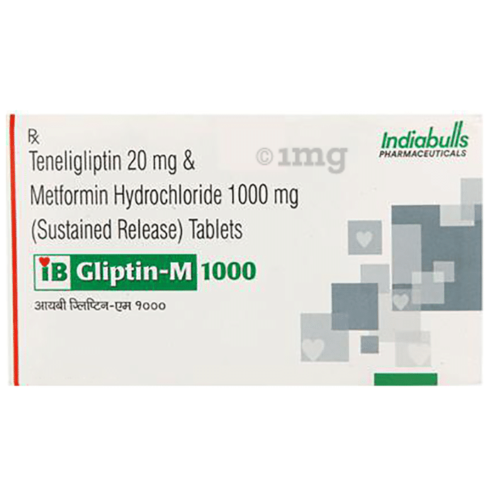 Ibgliptin-M 1000 Tablet SR