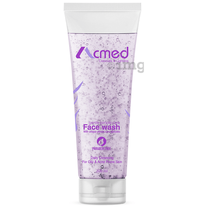 Acmed Gentle Pimple Care Face Wash | For Oily & Acne Prone Skin | Paraben Free