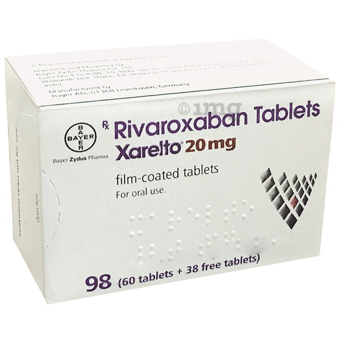 Xarelto 20mg Tablet