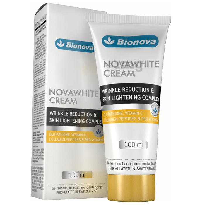 Bionova Novawhite Glutathione and Vitamin-C Cream Wrinkle Reduction & Skin Lightening Complex