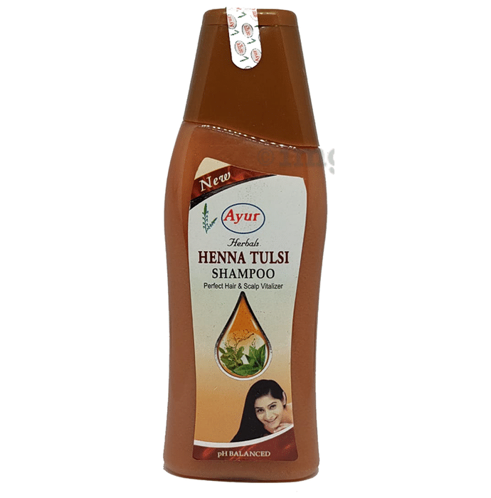 AYUR Herbal Henna Tulsi Shampoo