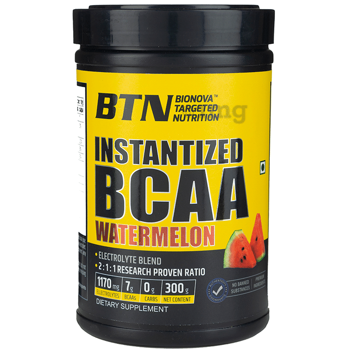 BTN Instantized BCAA Electrolyte Blend Powder Watermelon