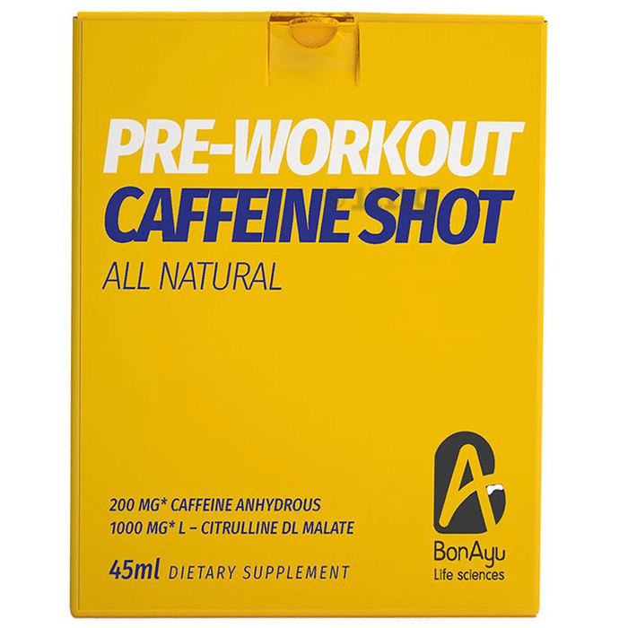 BonAyu Pre Workout Caffeine Shot (50ml Each) Sugar Free
