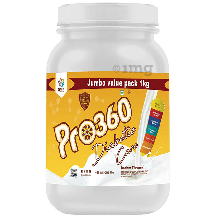 Pro360 Diabetic Care Protein | Flavour Badam