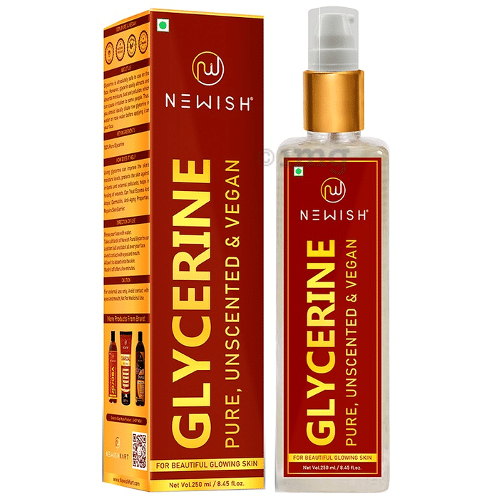 Newish Glycerine for Face & Skin Care (250ml Each)