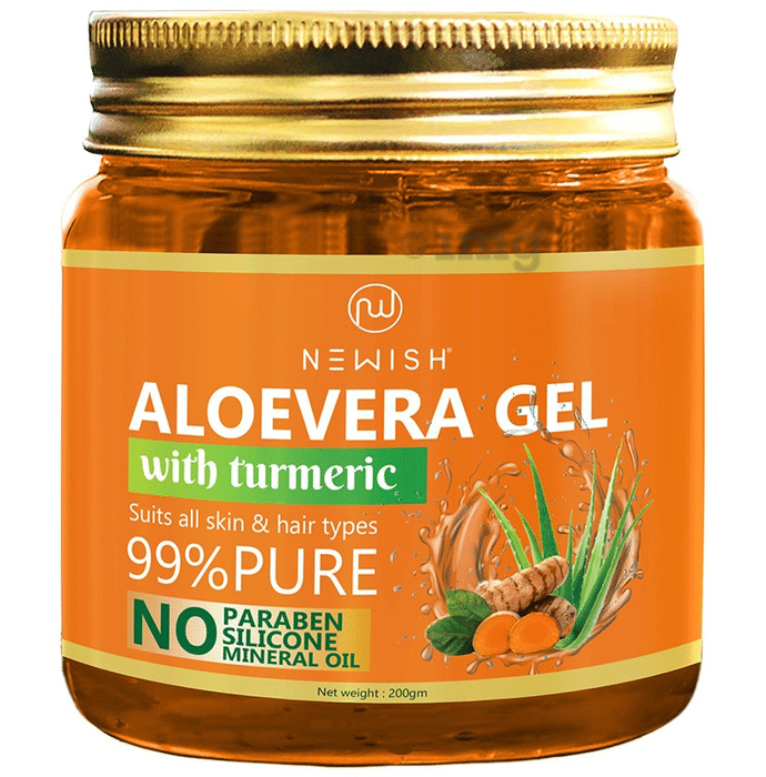 Newish Aloevera Gel with Turmeric