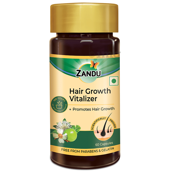Zandu Hair Growth Vitalizer Capsule