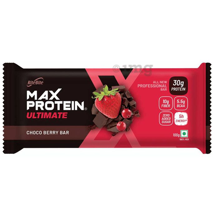 RiteBite Max Protein Ultimate Bar | Flavour Choco Berry