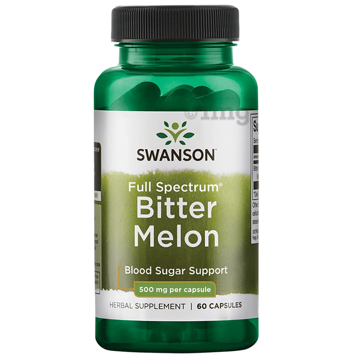 Swanson Full Spectrum Bitter Melon 500mg Capsule