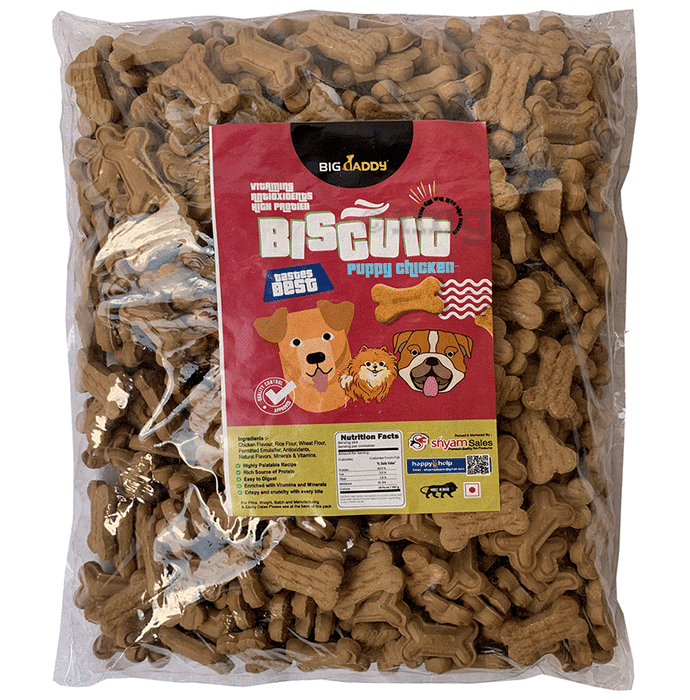 Big Daddy Biscuit Dog Treats (900gm Each) Chicken Flavour: Buy packet ...