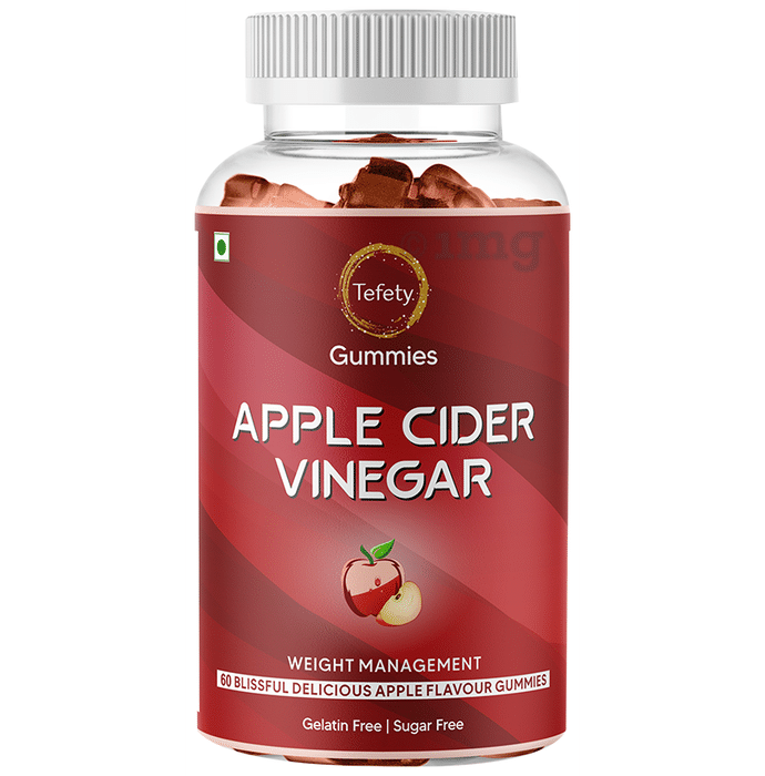Tefety Apple Cider Vinegar Weight Management Gummies Blissful Delicious Apple