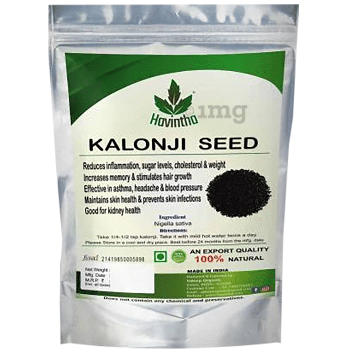 Havintha Kalonji Seeds: Buy packet of 227.0 gm Seeds at best price in ...