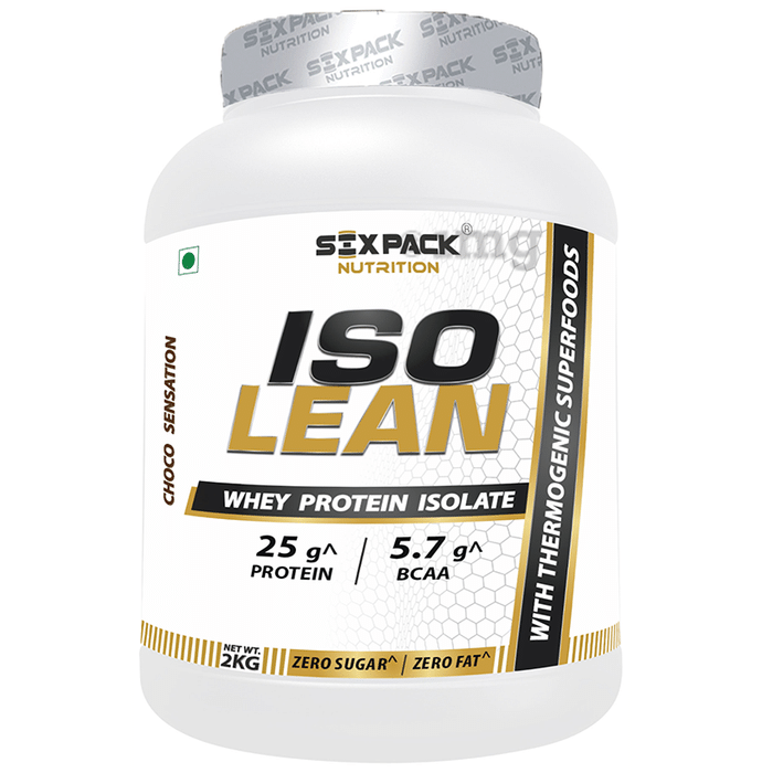Sixpack Nutrition Iso Lean Whey Protein Isolate Choco Sensation
