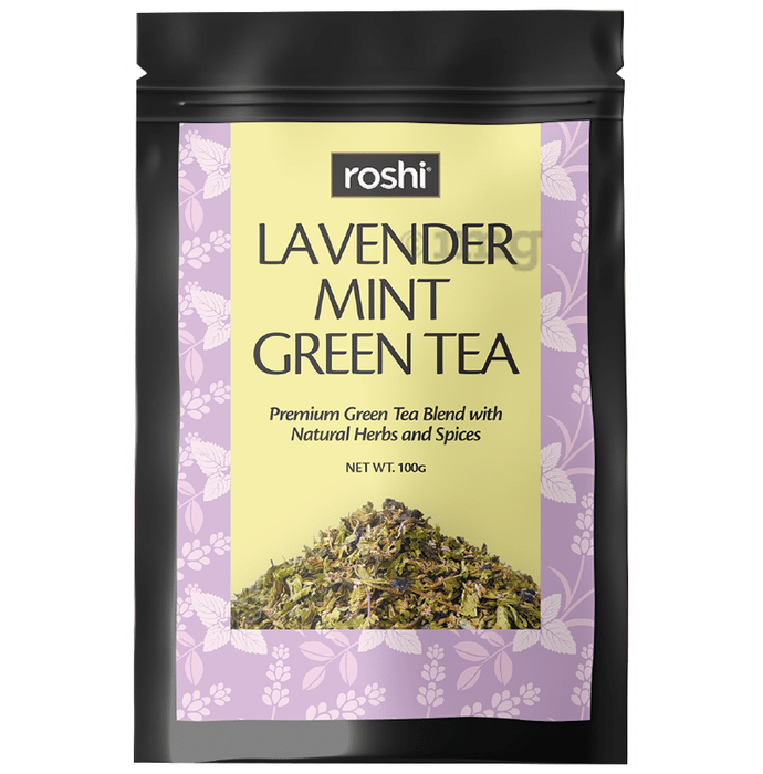 Roshi Lavender Mint Green Tea