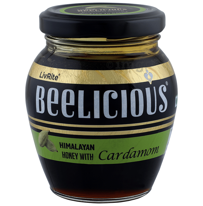 LivRite Beelicious Himalayan Honey with Cardamom