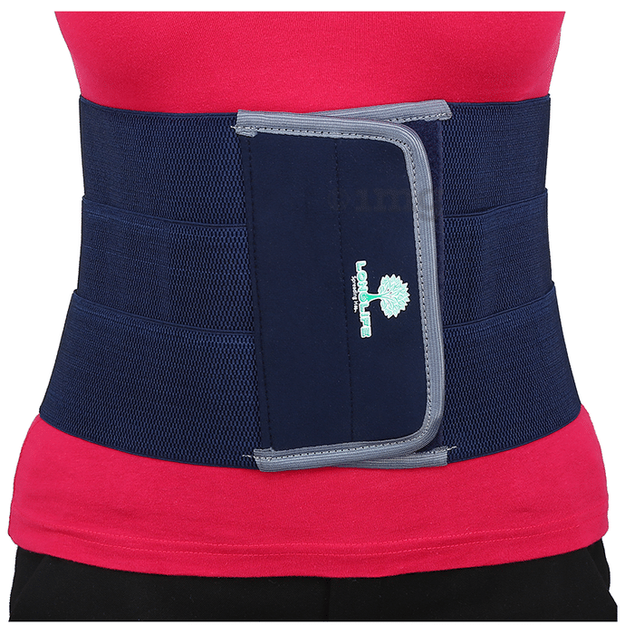 Longlife Abdominal Belt After Delivery for Tummy Reduction Large Blue