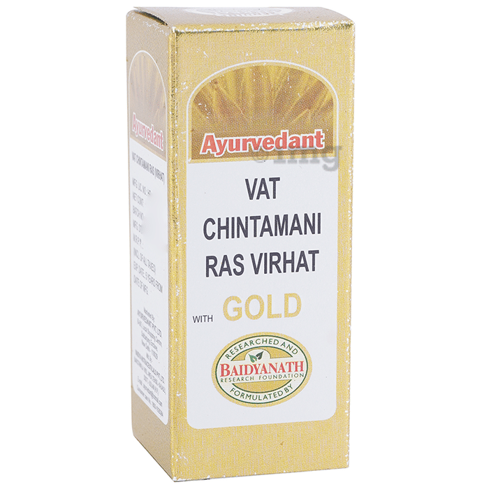 Ayurvedant Vat Chintamani Ras Virhat with Gold Tablet