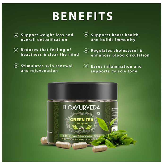 Bioayurveda Green Tea Capsule