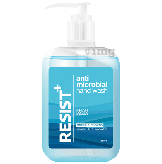 Resist+ Anti Microbial Hand Wash Fresh Aqua