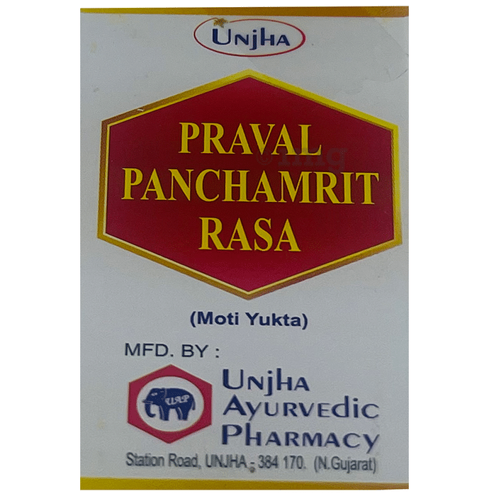 Unjha Praval Panchamrit Rasa (Moti Yukta) Powder