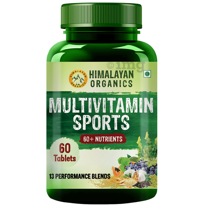 Himalayan Organics Multivitamin Sports | For Energy, Immunity, Joint Health & Performance | Tablet