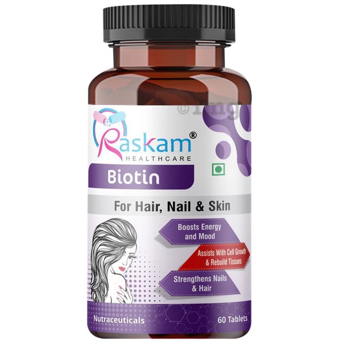 Raskam Healthcare Biotin Tablet