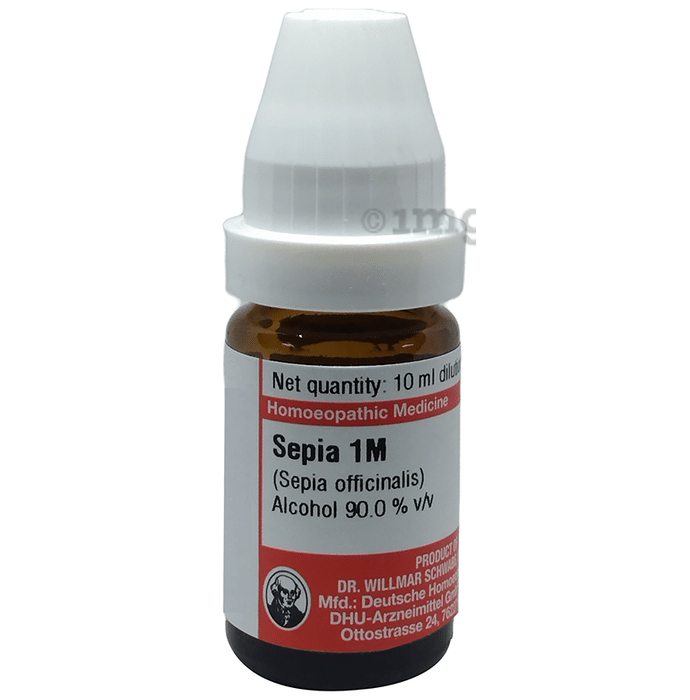 Dr Willmar Schwabe India Sepia Dilution 1M