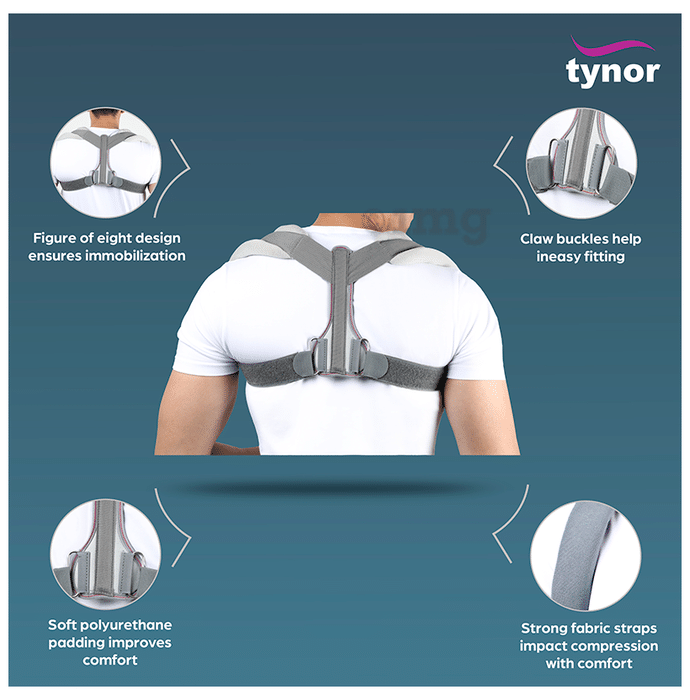 Clavicle Brace With Velcro at Rs 85/piece, Clavicle Brace in Ghaziabad