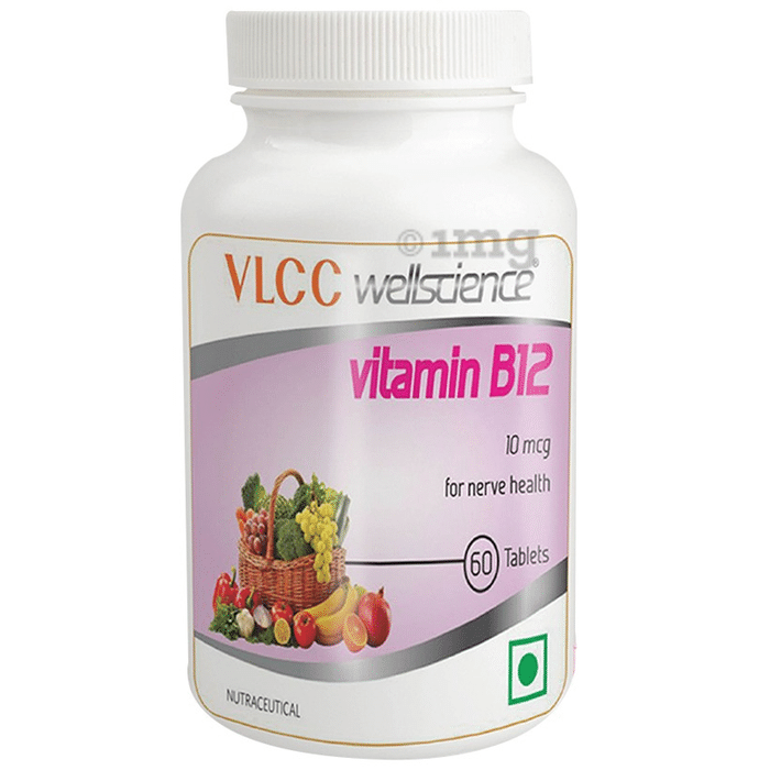 VLCC Wellscience Vitamin B12 10mcg Tablet