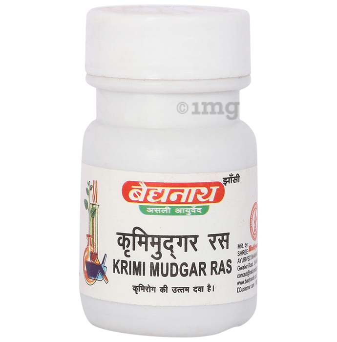Baidyanath (Jhansi) Krimi Mudgar Ras Tablet