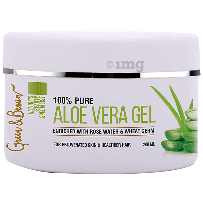 Green & Brown 100% Pure Aloe Vera Gel