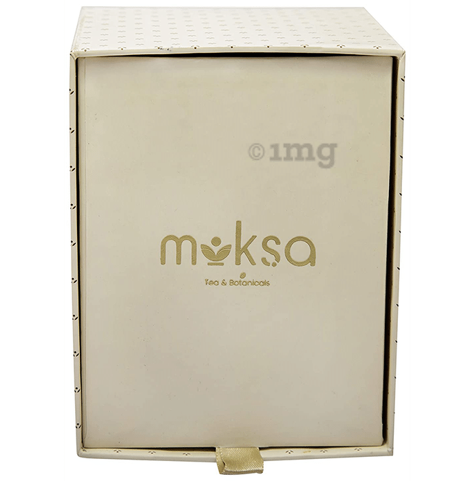 Moksa Tea & Botanicals Combo Pack of Daamah Moroccan Mint, Vigrah Rose and Hibiscus & Samadhan Chamomile Flower Tea (15gm Each)