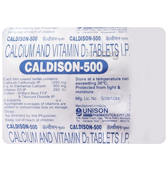 Caldison 500mg Tablet