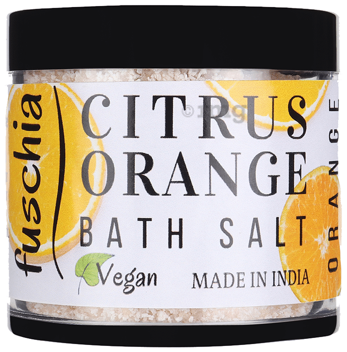 Fuschia Bath Salt Citrus Orange