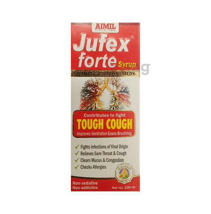 Aimil Jufex Forte Syrup Buy bottle of 100 ml Syrup at best price in