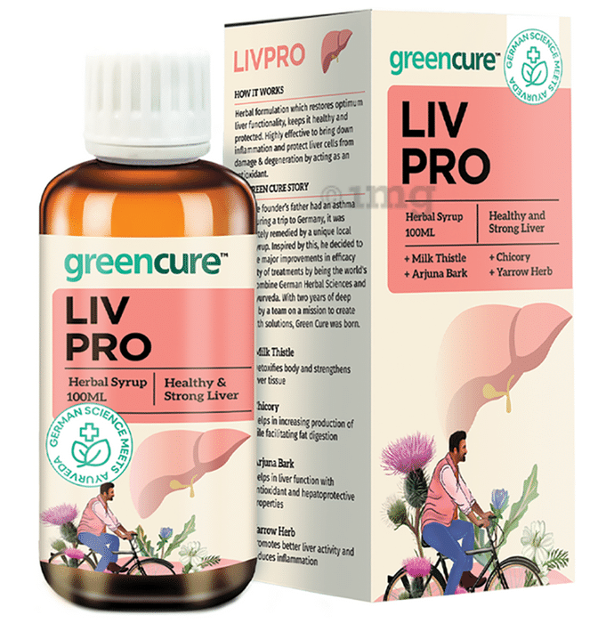 Green Cure Liv Pro Herbal Syrup